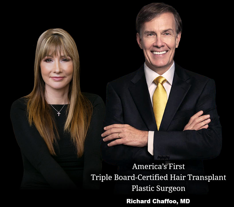 America's First Triple Board Certified Hair Transplant Plastic Surgeon Richard Chaffoo, MD